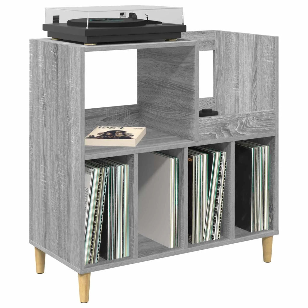 Supporto per giradischi Sonoma grigio 82 x 39,5 x 82,5 cm 8012887