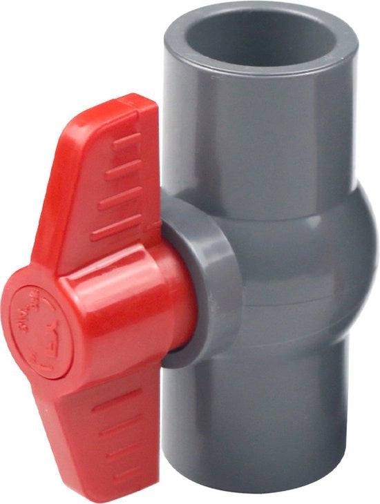 Kraan Industriale a Sfera - Sfera a PVC Ø40 mm - Irrigatore Universale - Connettore Esterno - Mof/Kraan a PVC - 40 mm