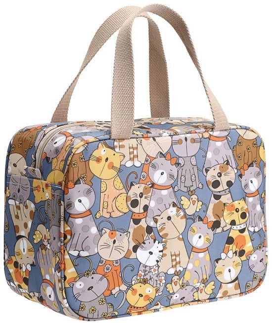 Borsa da bagno grande per donne, borsa da bagno impermeabile, organizzatore di trucchi, borsa di cosmetici, borsa da nuoto e sport (kat)