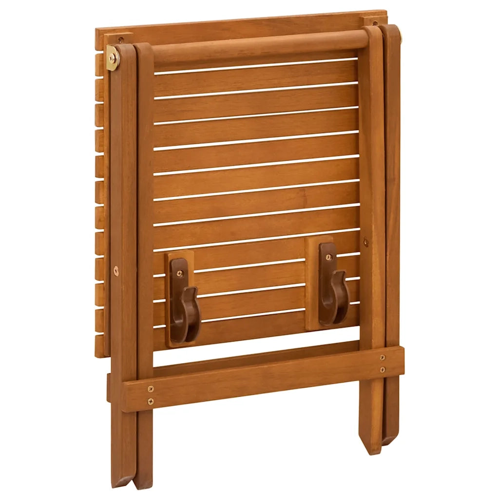 Set da Bistrot per Esterni per Bambini 3 pz | Set Salotto da Giardino Legno di Eucalipto