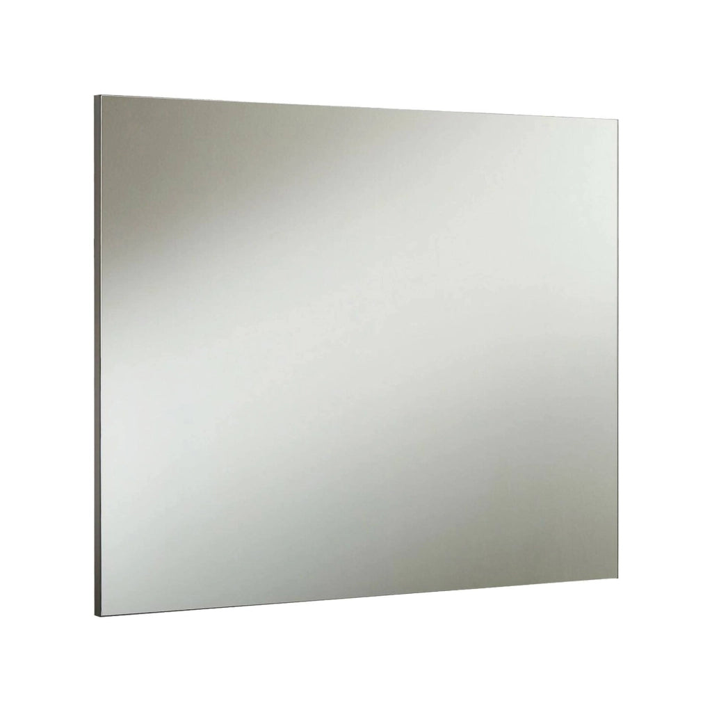 Cile, Specchio Materiale Struttura in Vetro Made in Italy, 80x65h cm Nero Antracite