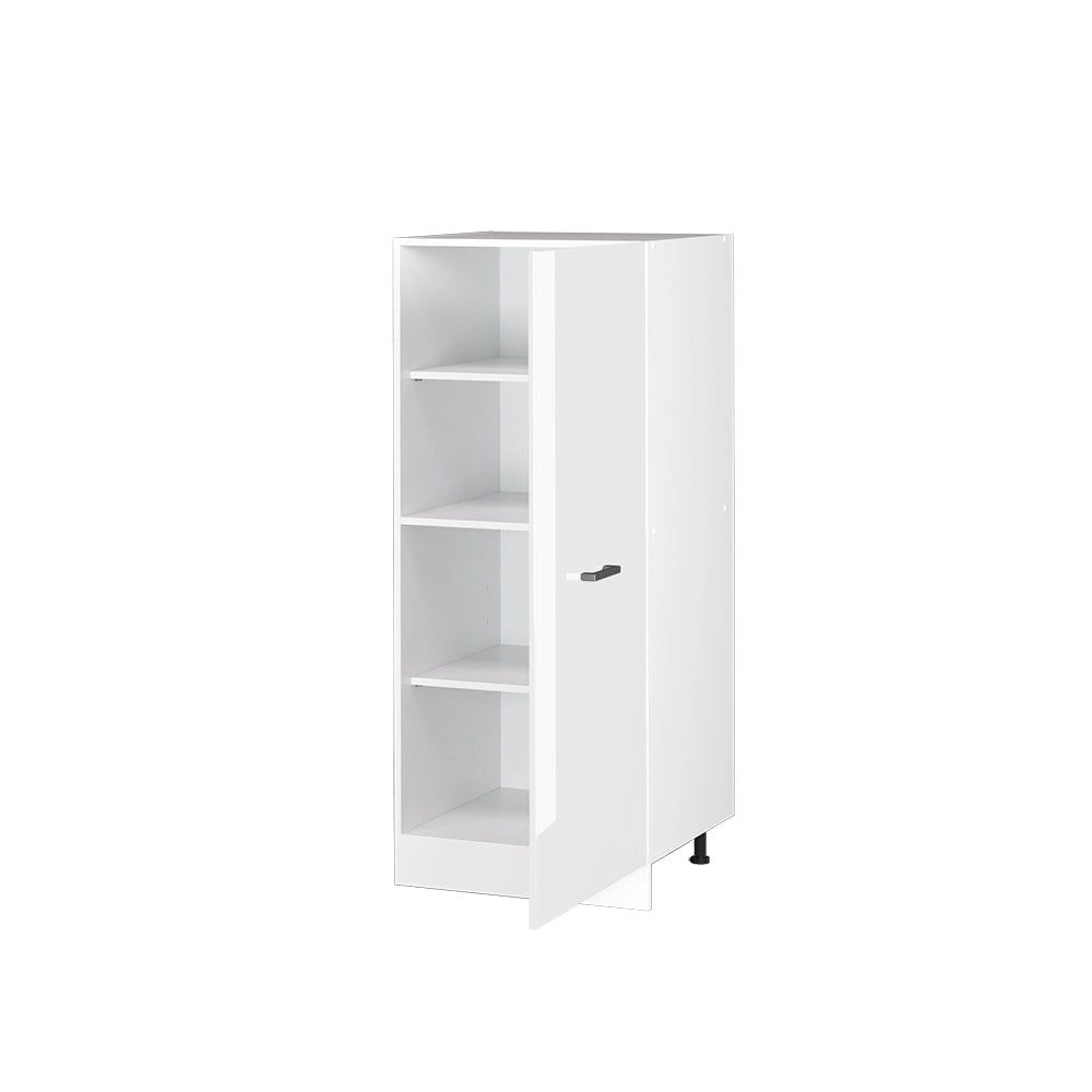 Vicco Dispensa universale Bianco lucido 60 cm con anta grande