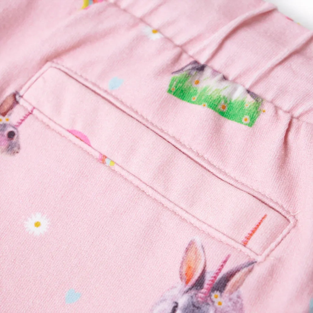 Pantaloncini per Bambini con Coulisse Rosa Chiaro 128 CFW7102293