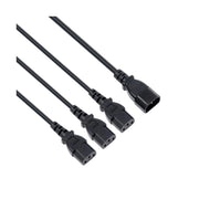 CAVO DI ALIMENTAZIONE SPLITTER DA IEC C14 A 3 X IEC C13 - MU-UPS04