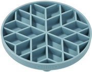 Bacino per cani anti-gulping (piccolo, diamantato), bacino anti-gulping per gatti e cuccioli, cibo in silicone blocca flatulenza, antiscivolo