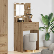 Tavoli da Trucco per Camera da Letto Rovere artigianale