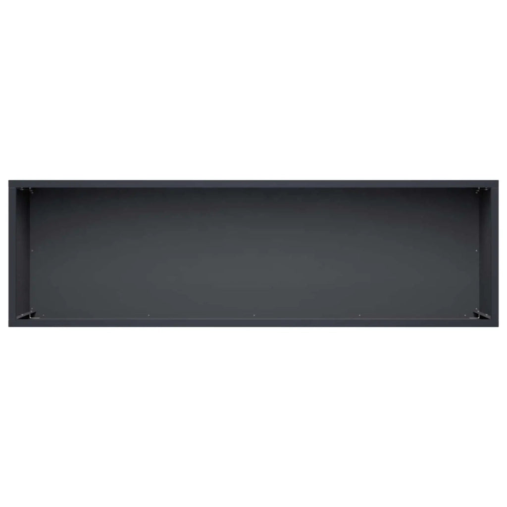 Vaso da giardino Antracite 100 x 30 x 30 cm 8005222