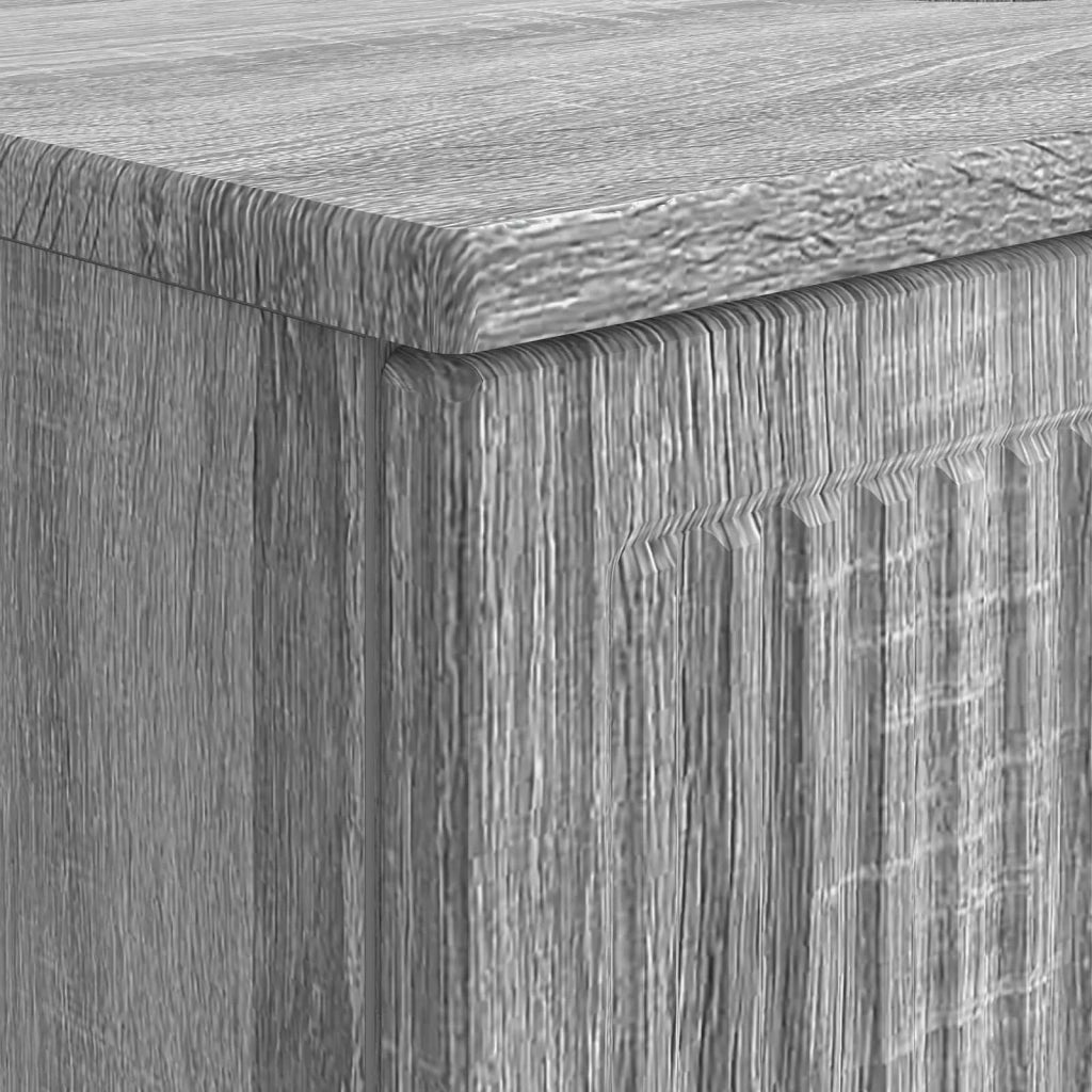 Armadio per Lavabo da Bagno EDE Sonoma grigio 82 x 41 x 59 cm 895921