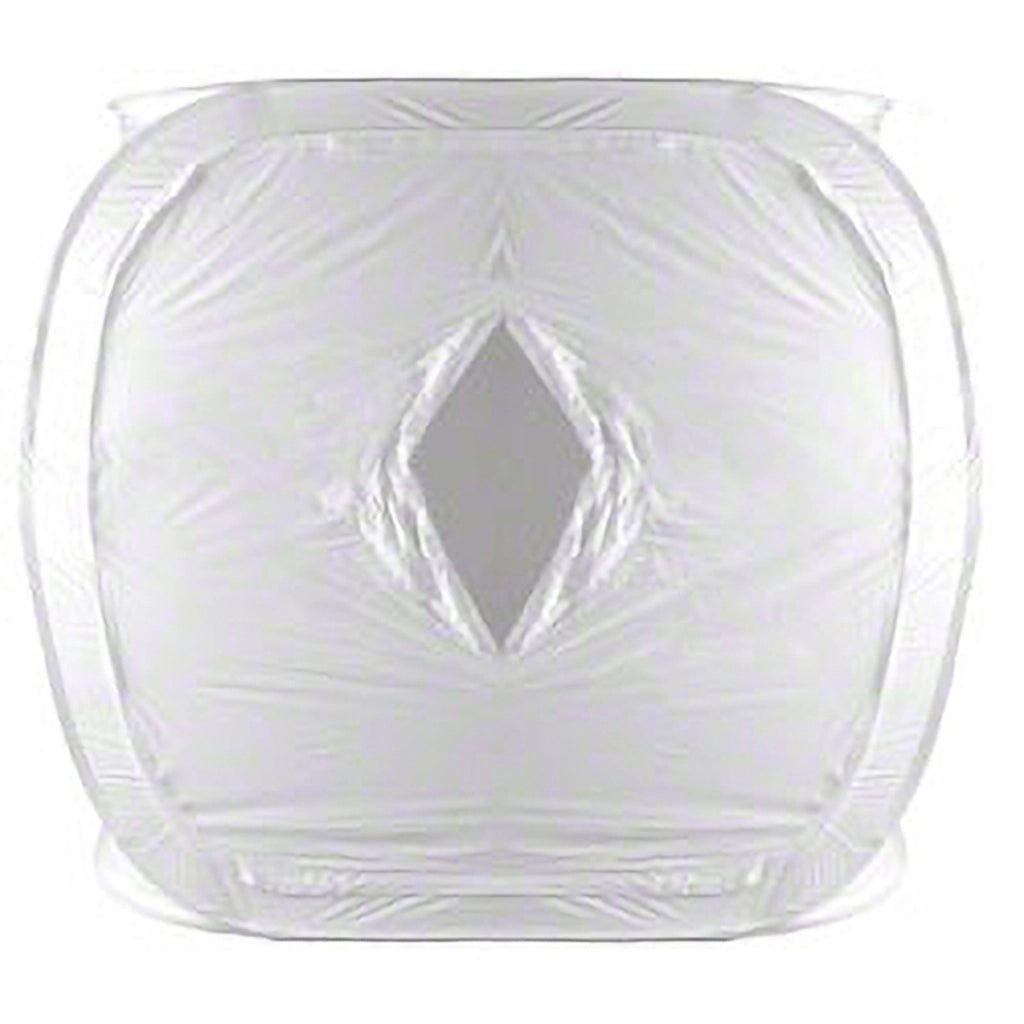 Pop-up Cubo di luce - 150 x 150 x 150 cm - bianco - inclusi sfondi in tessuto nero blu rosso, borsa per il trasporto - Fotografia di prodotti Fotocamera Accessori