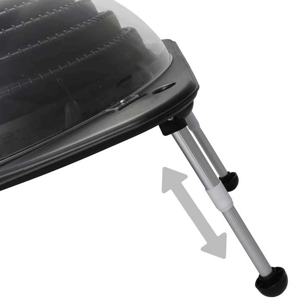Solar Pool Heater 75 X 75 X 36 Cm HDPE Aluminum