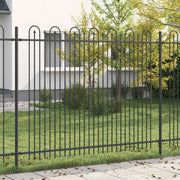 Recinzione ad arco a picchetto DRONTEN Nero 42030094