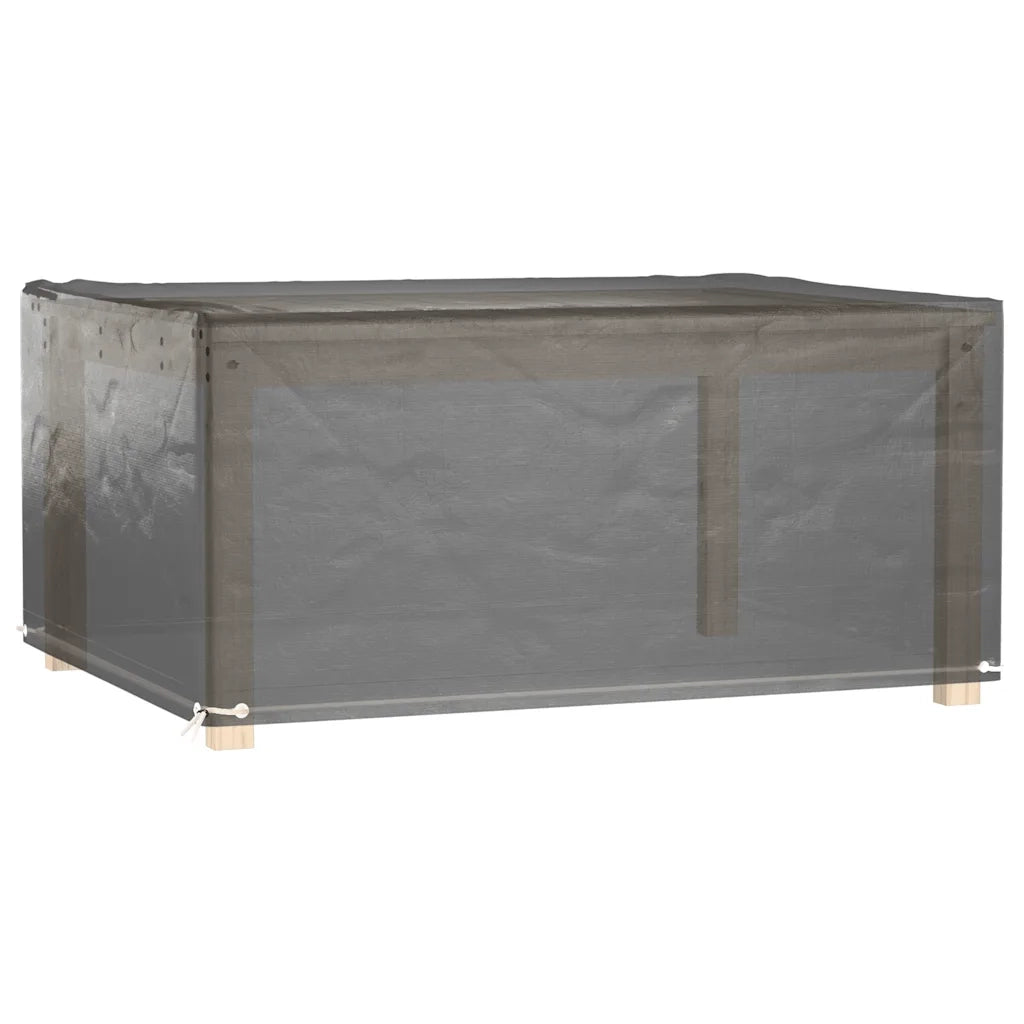 Copri Mobili Giardino | Telone per mobili da esterni 2 pz 8 Occhielli 160x120x75cm Rettangolare
