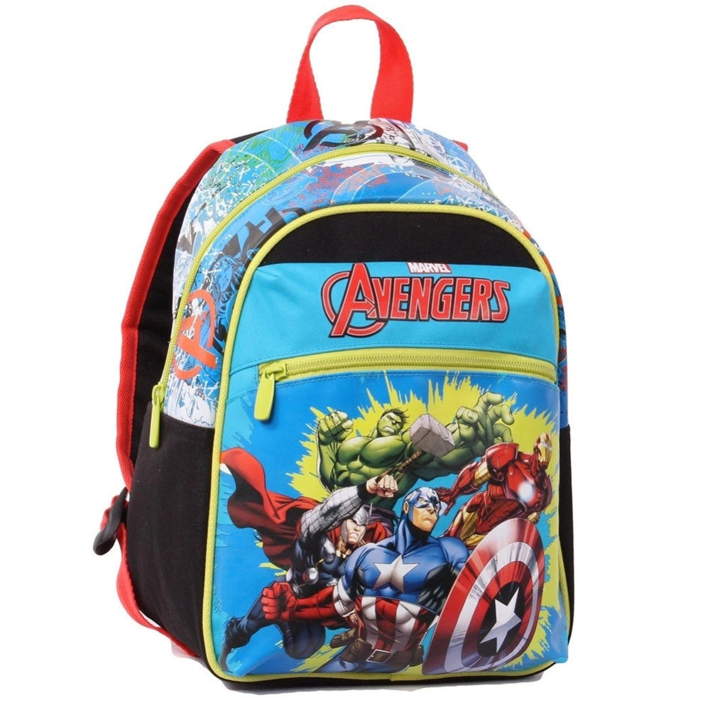Trade Shop - Zaino Scuola Asilo Marvel Avengers Zainetto Multicolore Poliestere -