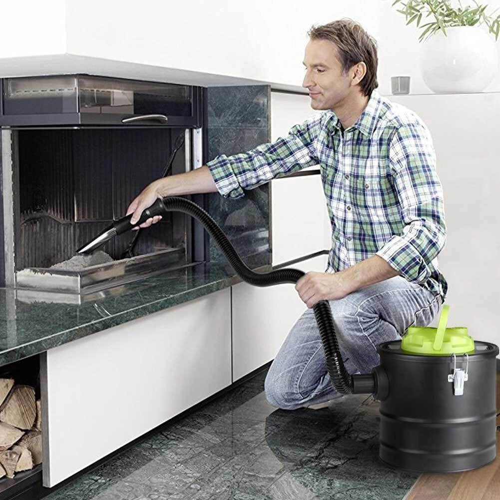 Aspiracenere con Soffiatore 500W Aspirapolvere Aspira Cenere Stufa a Pellet 10lt