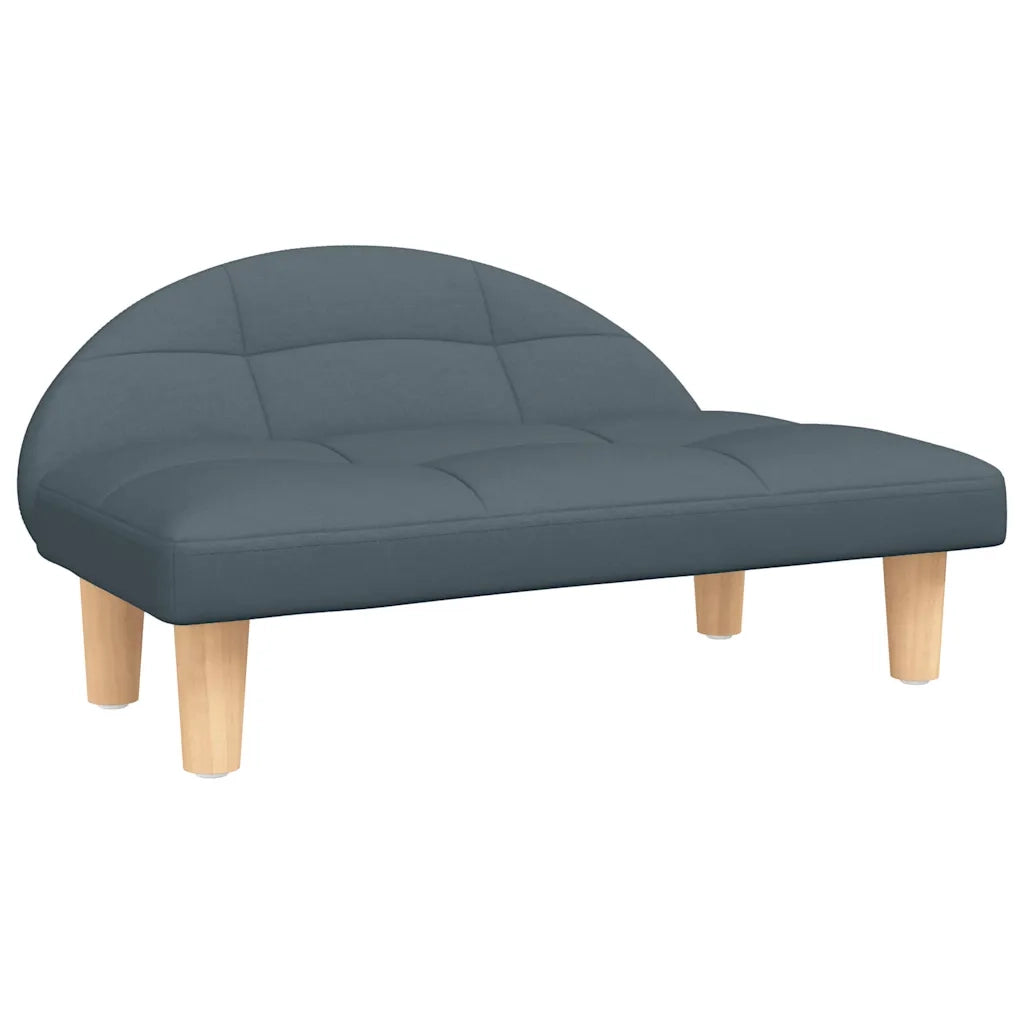 Lettino per Cani Grigio Scuro 70x52x30 cm in Tessuto CFW7625116