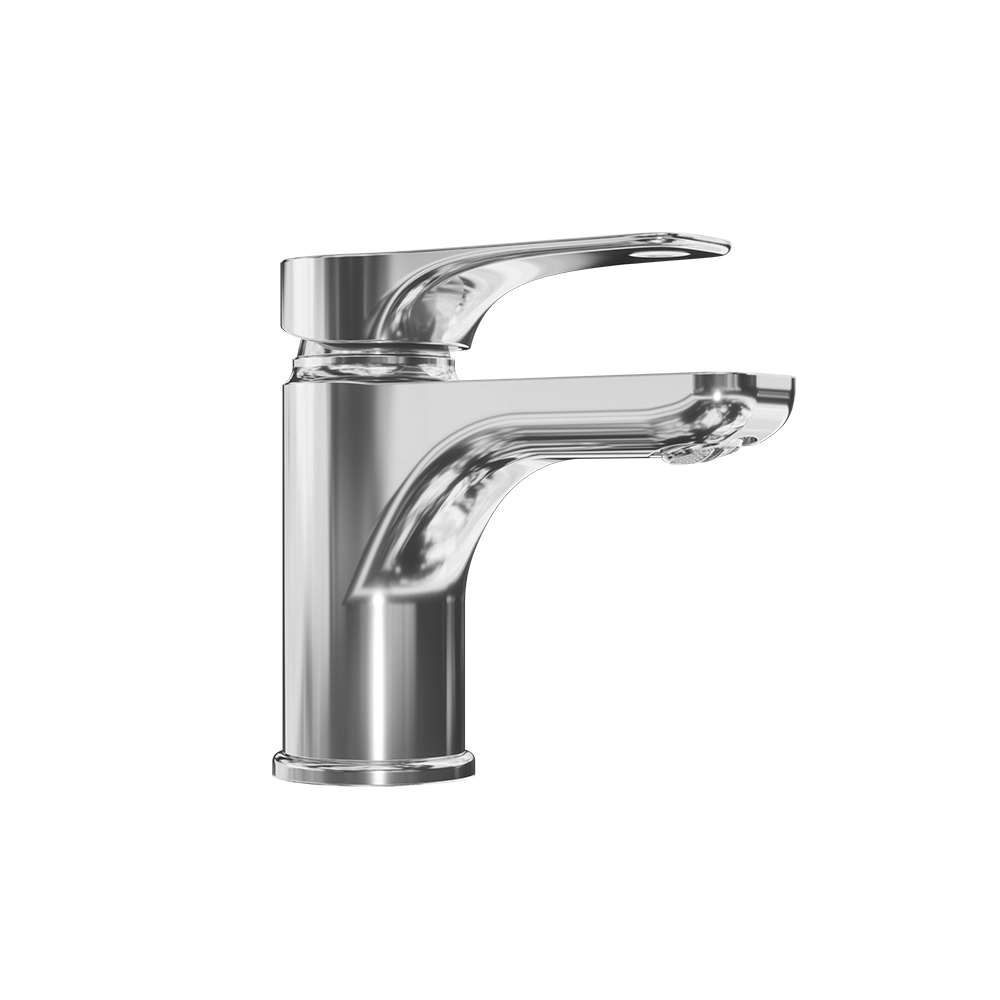 Set miscelatore lavabo, bidet ed incasso doccia monocomando in ottone cromato | Mia