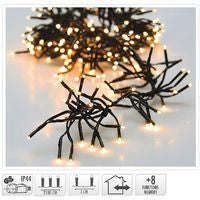 1000 led bianco caldo c/scuro 20 mt int/est