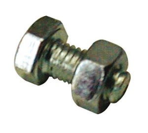 200pz bullone per scaffali con dado mis. 8x16 cod:ferx.vit3849