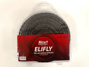 Filo decespugliatore Elifly Nicart diametro 3mm x 45mt o 4mm x 26mt - 4,00mm - 26mt