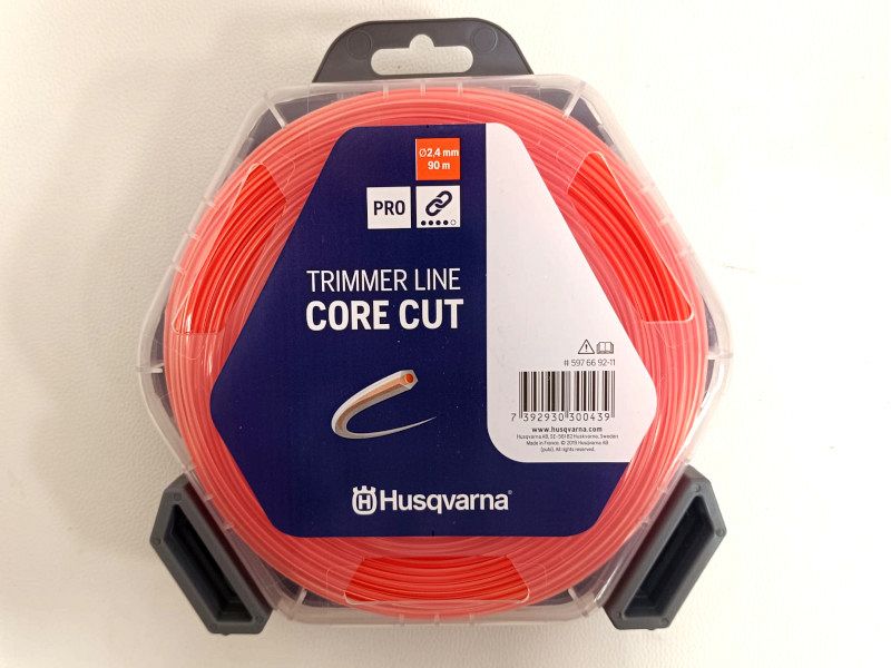 Filo per decespugliatore Husqvarna Core Cut diam. 3mm, 2.7mm, 2.4mm - 2,4mm - 90mt