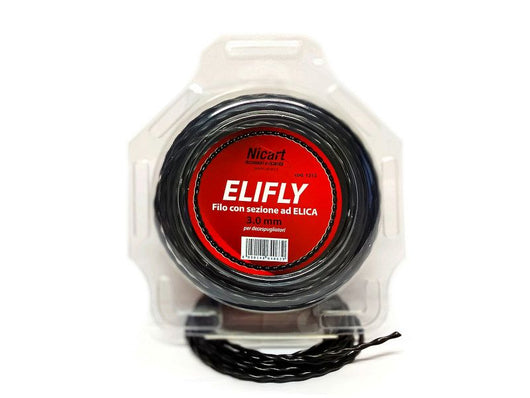 Filo decespugliatore Elifly Nicart diametro 3mm x 45mt o 4mm x 26mt - 3,00mm - 45mt