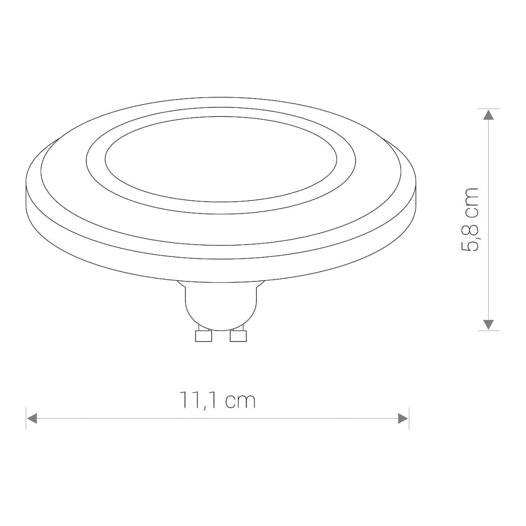 Lampadina LED GU10 ES111 9W 3000K calda Nowodvorski 9343