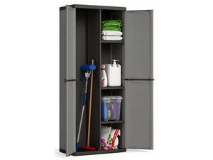 armadio portascope jolly cm. 68x39x166 h col. grigio cod:ferx.vit42339