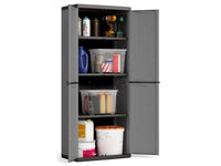 armadio tuttopiani jolly cm. 68x39x166 h col. grigio cod:ferx.vit42340