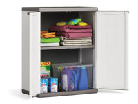 armadio basso jolly cm. 68x39x85 h col. grigio cod:ferx.vit42338