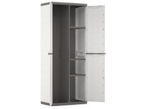 armadio portascope jolly cm. 68x39x166 h col. grigio cod:ferx.vit42339