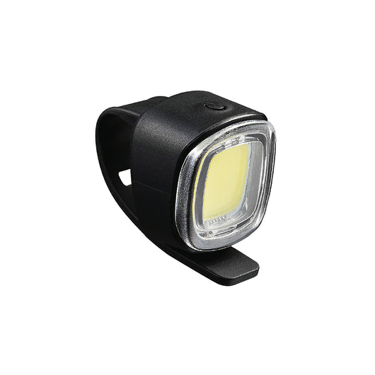 Luce Anteriore per Bicicletta Square Universale Ricaricabile IP44 Luce Bianca Fissa e Lampeggiante