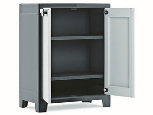 armadio basso titan xl cm. 80x44x100 h col. antracite/grigio cod:ferx.vit48709