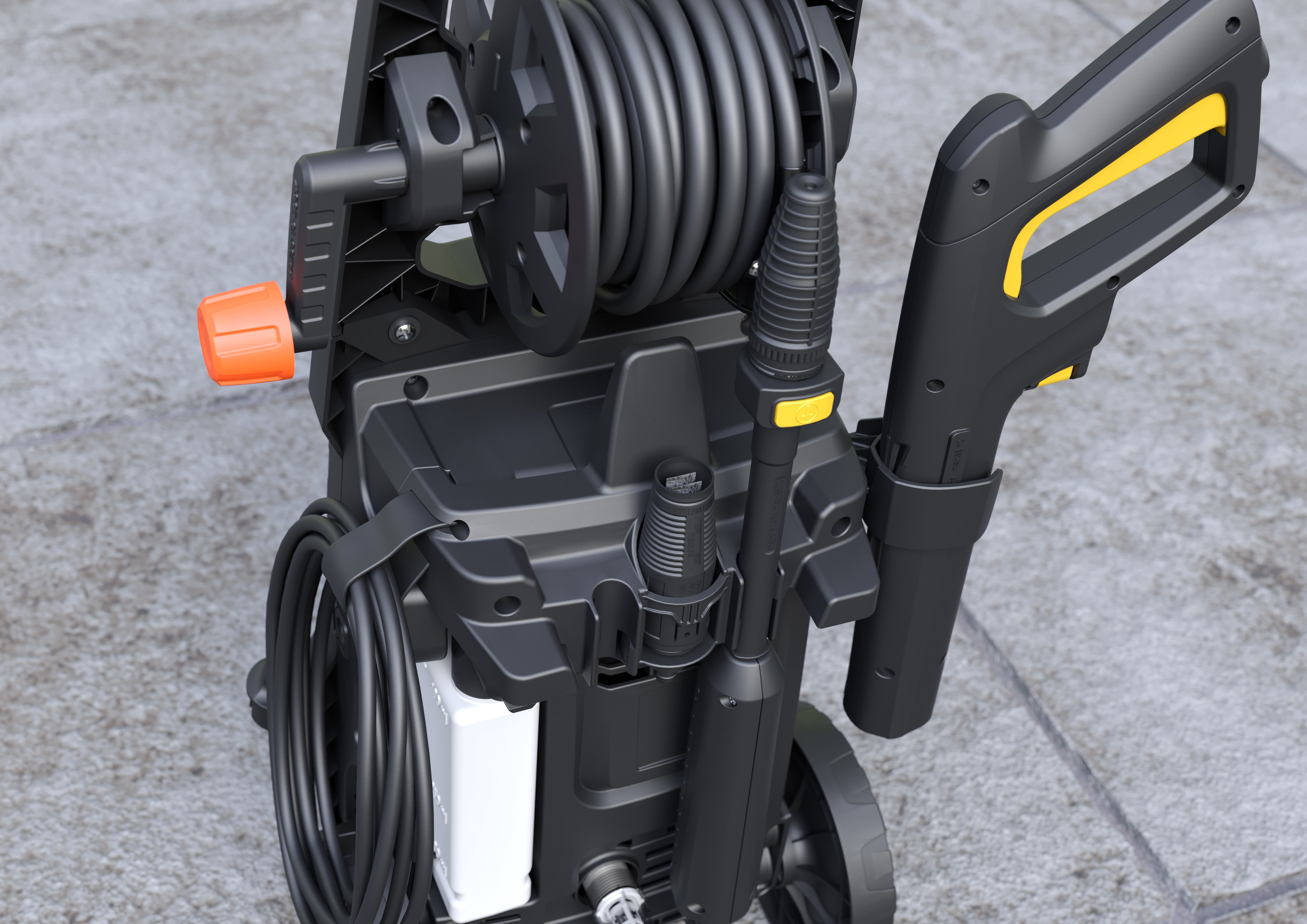 Stanley SXPW16PE Idropulitrice ad Alta Pressione con Patio Cleaner e Spazzola Fissa (1600 W, 125 bar, 420 l/h)