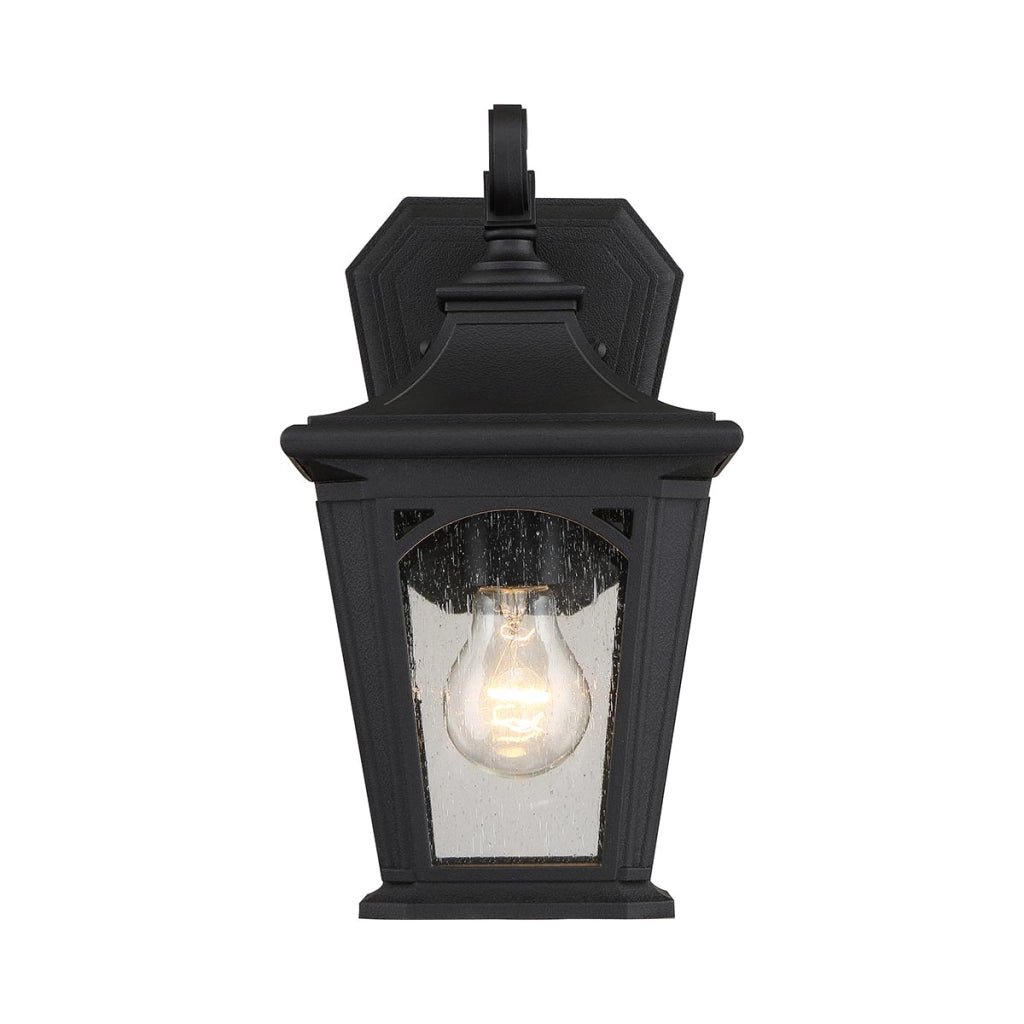 Applique da esterno nera E27 60W IP44 Bedford Quoizel