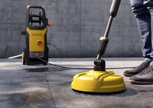 Stanley SXPW16PE Idropulitrice ad Alta Pressione con Patio Cleaner e Spazzola Fissa (1600 W, 125 bar, 420 l/h)