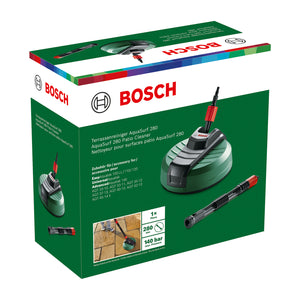 SET SPAZZOLA AQUASURF 280 PER PULIZIA PORTICATI BOSCH HOME & GARDEN F016800466