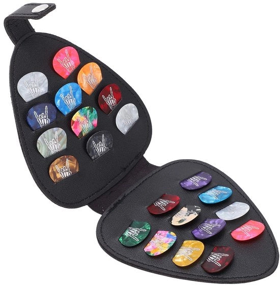 Tastiere Portatile Grande Capacità - Borsa di Stoccaggio - Resistente alle Macchie - Sostenibile - Pelle PU - Facile da Ripiegare
