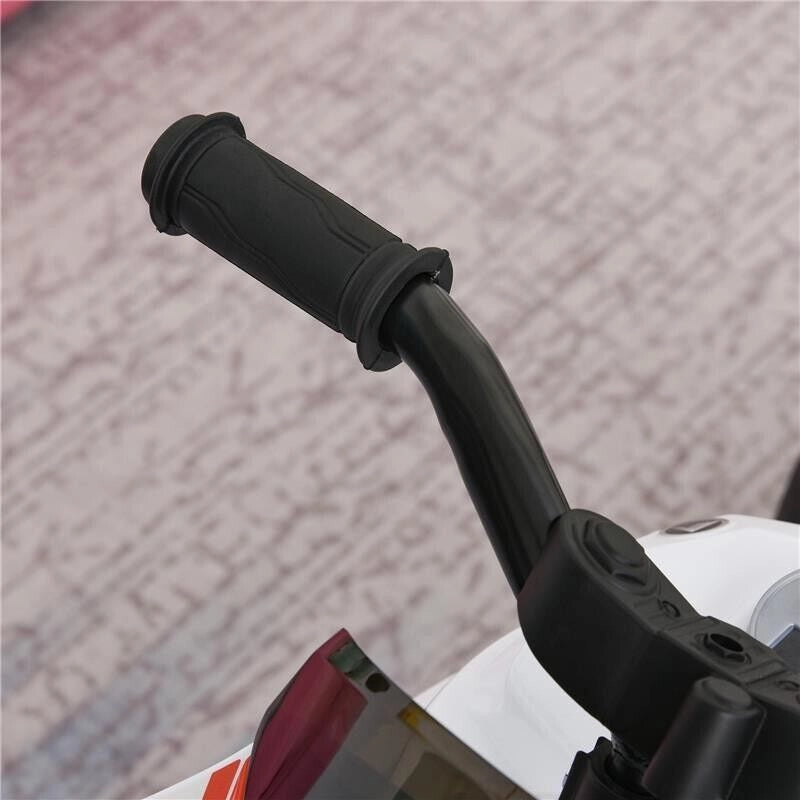 TRICICLO MOTO ELETTRICA GIOCATTOLO PER BAMBIN CON MUSICA E FARI BIANCO E ROSSO