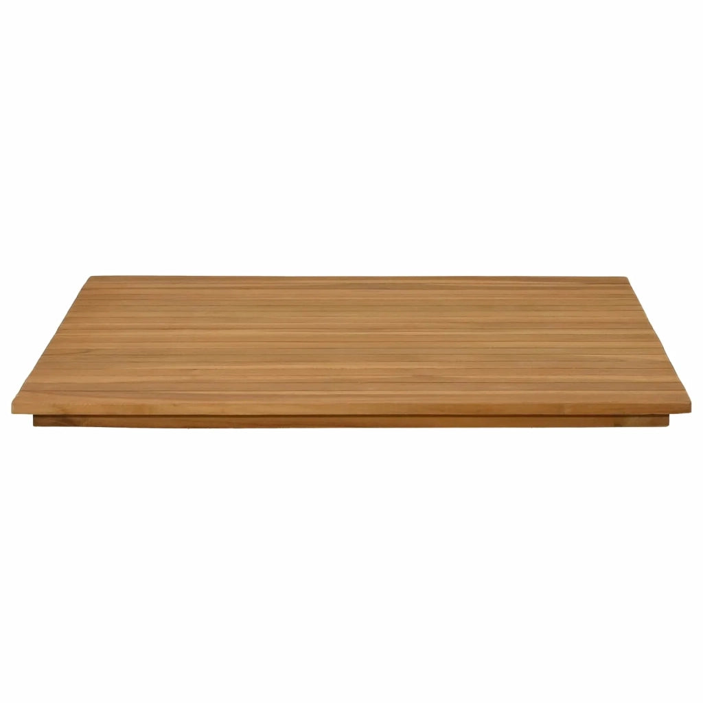 Piano del tavolo 70 x 70 x 3,5 cm Quadrato Legno di teak solido 42033146