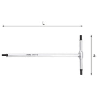 USAG CHIAVI A T CON MASCHIO ESAGONALE 280T D. 5mm U02800136