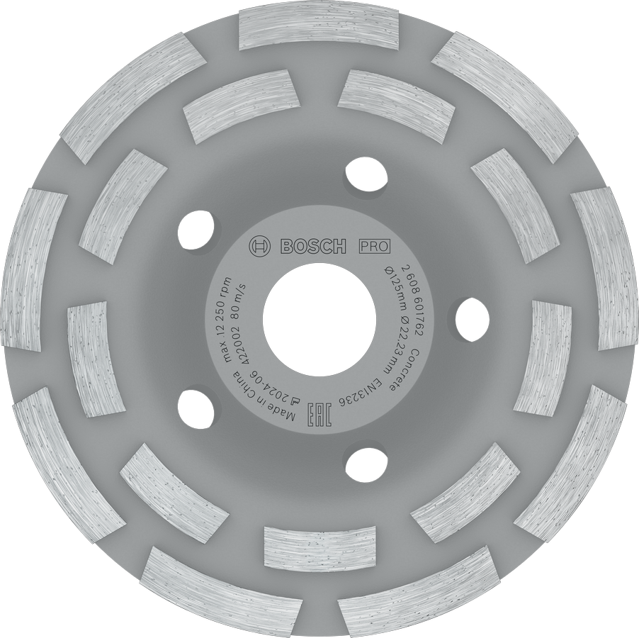 Mola a tazza diamantata Expert for Concrete 125 x 22,23 x 5 - 2608601762