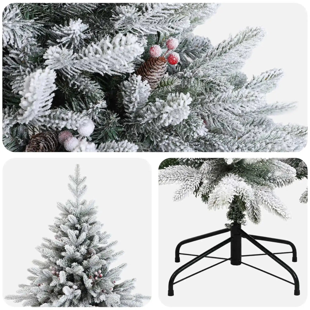 Albero di Natale Artificiale con Rami Pieghevoli 180 cm 42055549