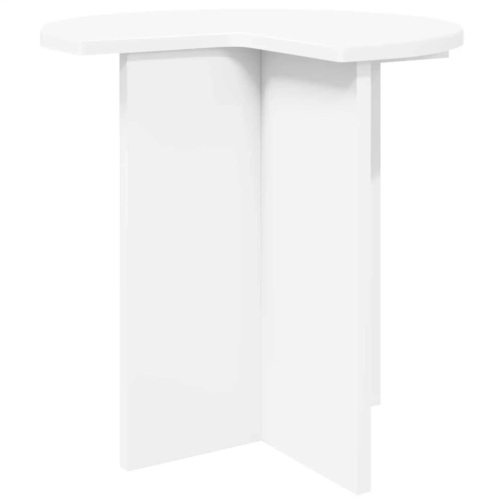 Tavolo laterale Bianco Ø 39 x 38 cm Legno ingegnerizzato