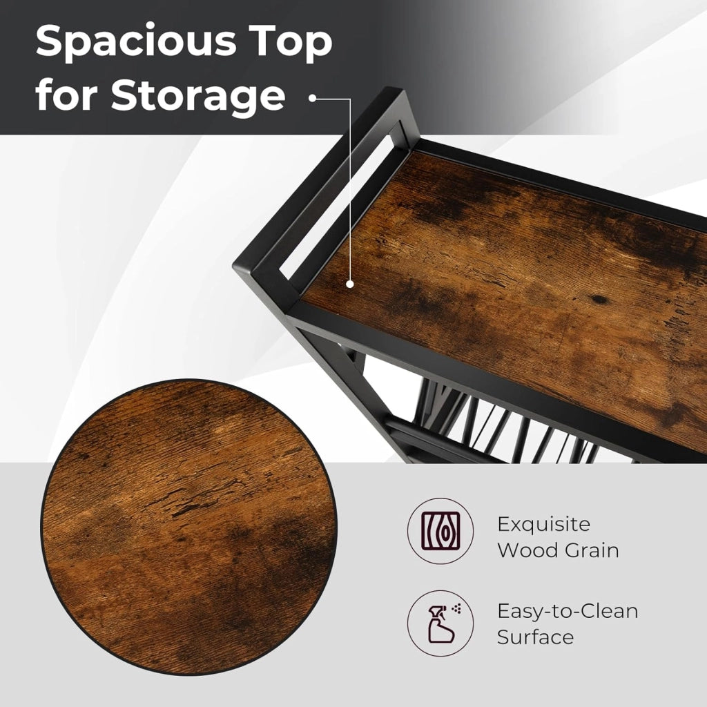 Scaffale Per Vino a Parete Con Supporto In Vetro, Per 10 Bottiglie Di Vino e 12 Bicchieri Da Vino, Mensola Da Parete, Scaffalatura Da Parete Industriale Sospesa, 51 x 26,5 x60,5 cm