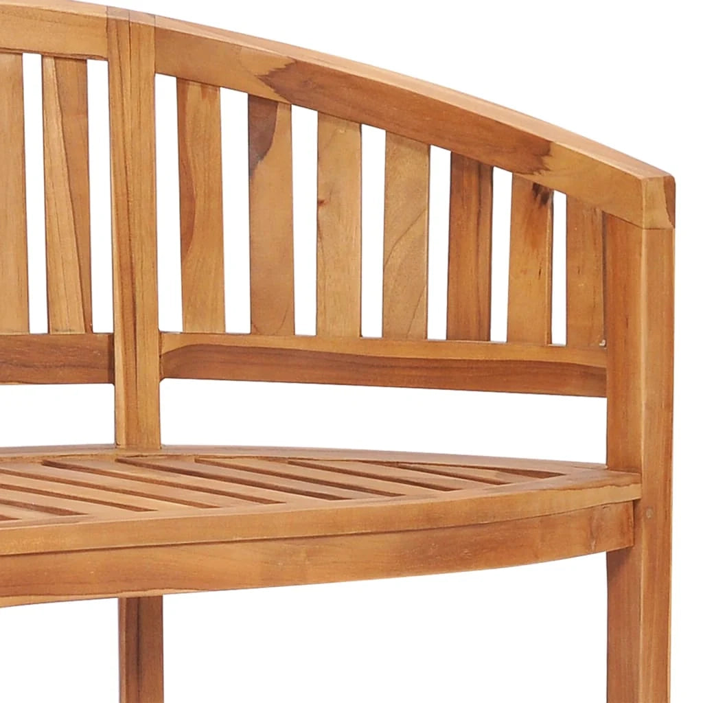 Panca da giardino a forma di banana mobili da esterno per patio mobili da terrazza 151 cm teak massello 02_0011708