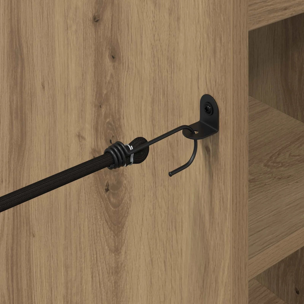 Armadio per Golf con ruota Rovere artigianale 120 x 45 x 98 cm CFW4521696