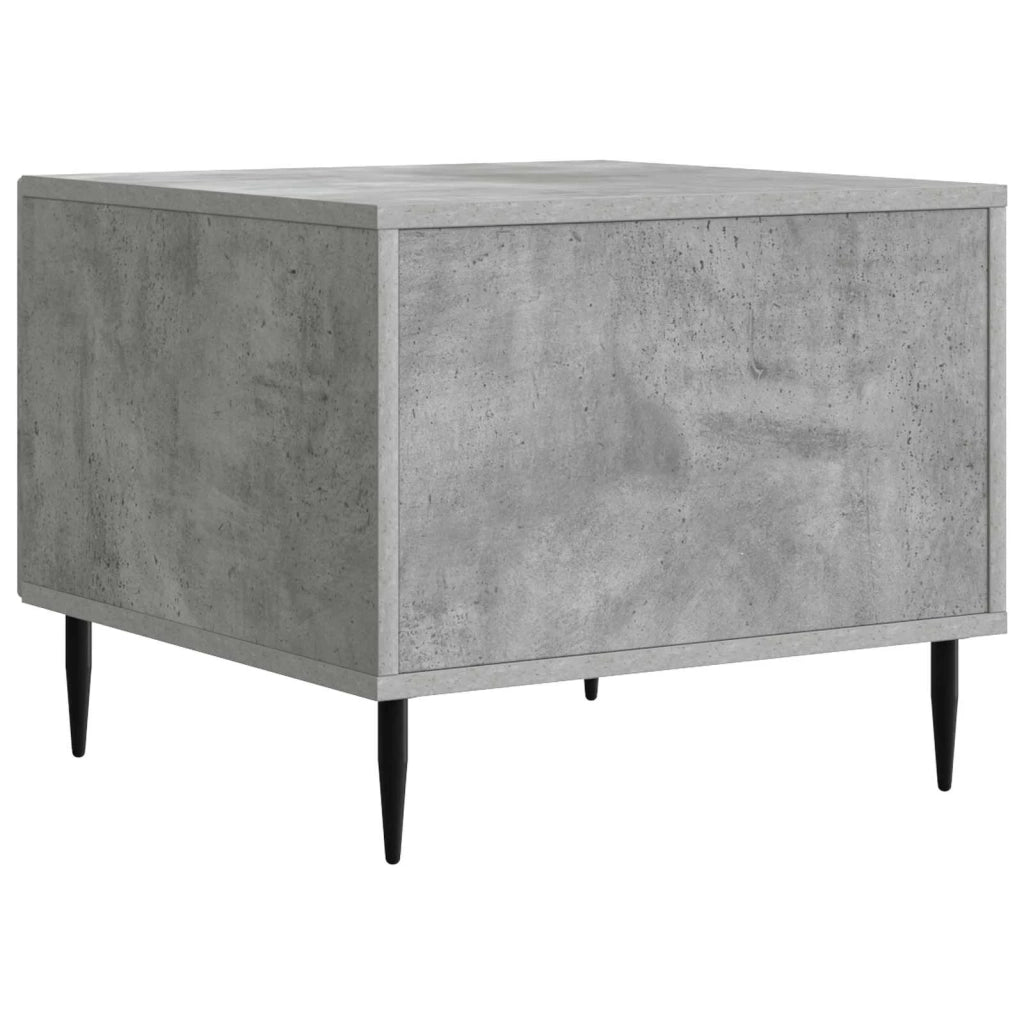 Tavolino da salotto con cassetto Grigio Cemento 49 x 50 x 40 cm 894968