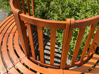 Panca per alberi, panca rotonda grande 190 / 70 cm