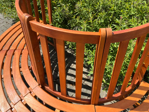 Panca per alberi, panca rotonda grande 190 / 70 cm