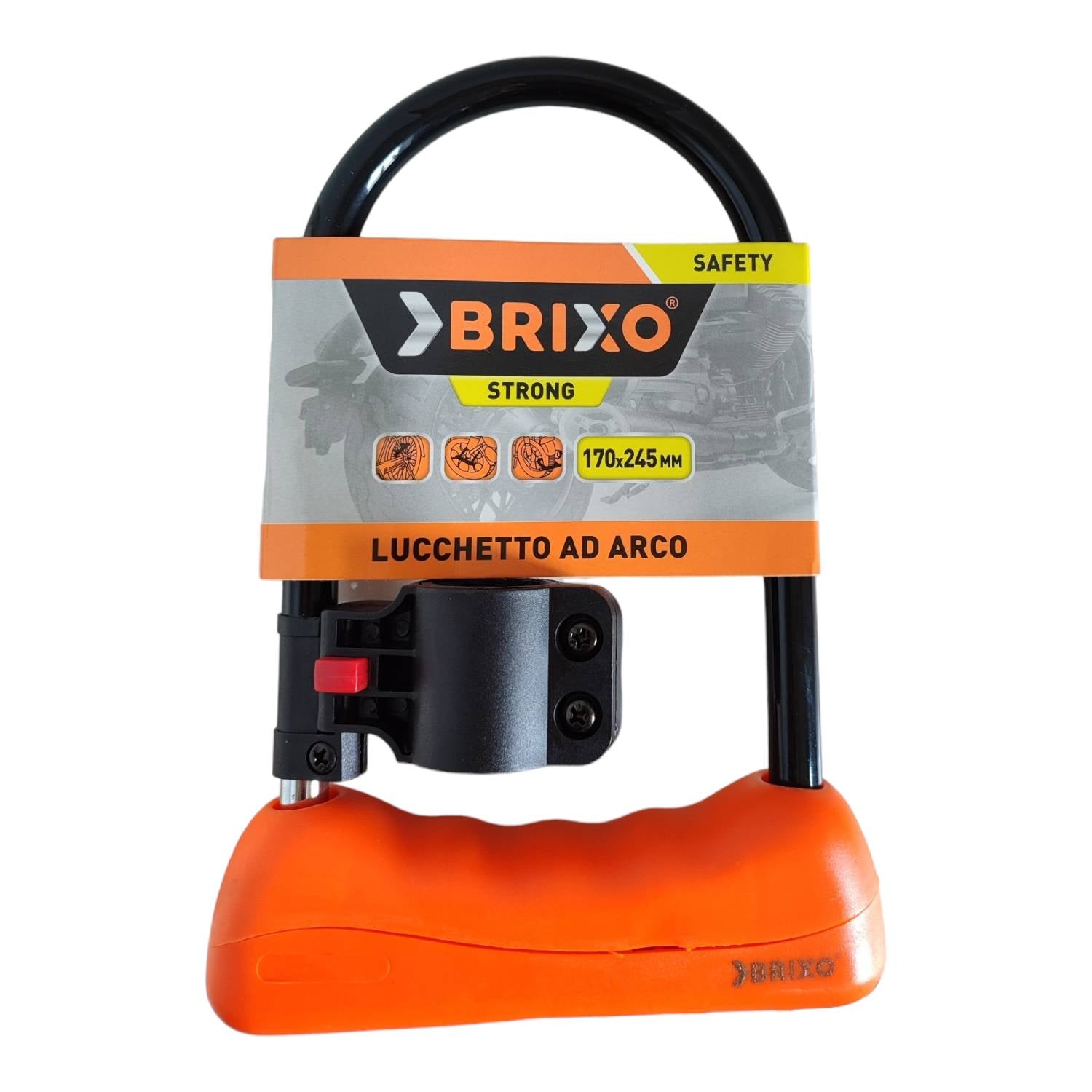 LUCCHETTO AD ARCO BRIXO 170X245 MM